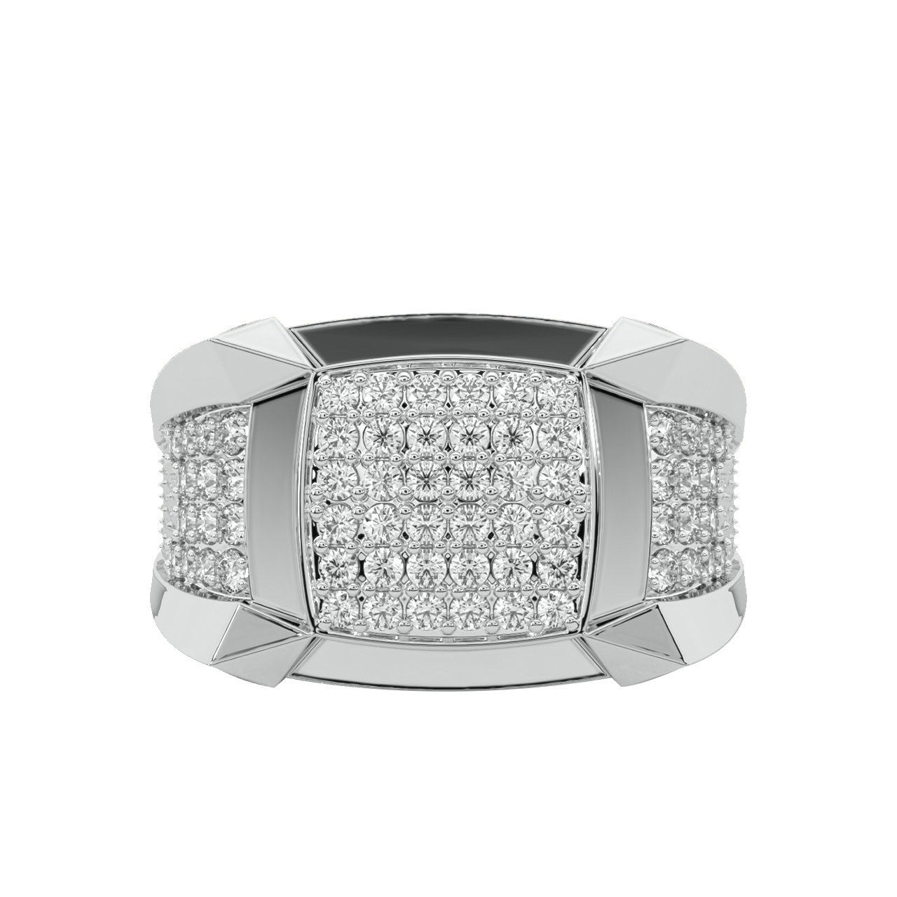 Katrin Round Diamond Ring For Men